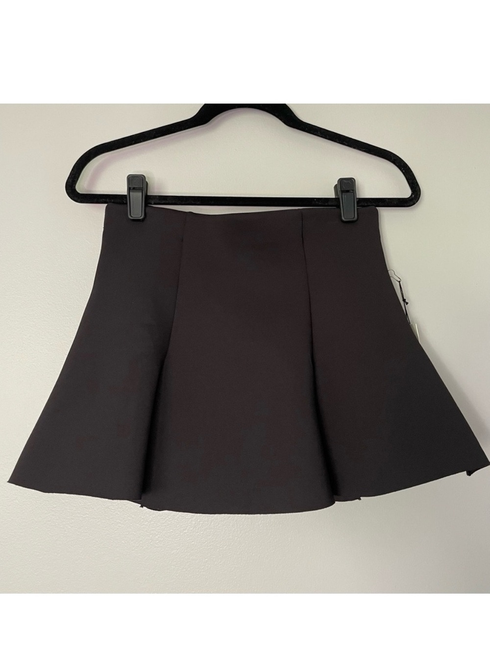 Forever 21 Black Mini Flare Circle Skirt NWT